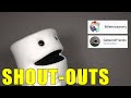 Shout-outs to LittleMissWorry & GabeAndFriends by Toiley T. Paper