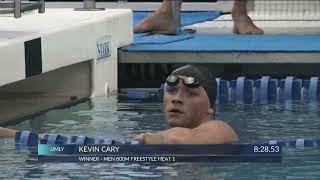 Men's 800 Free Kevin Cary | 2022 YMCA Long Course National Championships | Greensboro NC