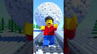 LEGO Train Winter Fail #shorts