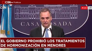 El Gobierno PROHIBIÓ los tratamientos de HORMONIZACIÓN en MENORES