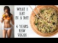 WHAT I EAT IN A DAY || 4 YEARS RAW FOOD VEGAN ANNIVERSARY