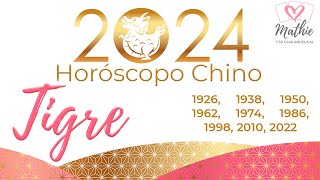 🐲 Tigre Horoscopo Chino 2024 Año del Dragón de Madera 🐲 Horóscopo Chino TigreTarot Guia Angelical
