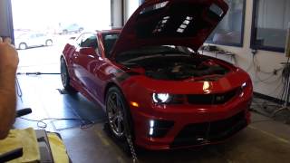 2011 Camaro SS LS3 SLP TVS2300 Supercharger, Driveability test on Dyno.