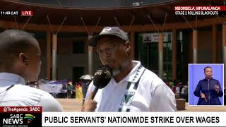 National Day of Action | Public servants march to government complex in Mbombela