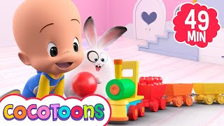 Learn the colors 🎨 with Cuquin's magic train 🚂 | Cocotoons