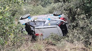 65ème rallye critérium des cévennes 2024 moderne (ES4), 2ème partie, crash and bigs shows