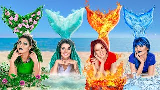 ¡Sirenas de Fuego, Agua, Aire y Tierra! / ¡Los Cuatro Elementos en la Universidad!