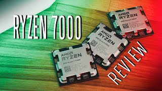 AMD Ryzen 7000 Series Review - AMD back on top? (R5 7600X, R7 7700X, R9 7900X, R9 7950X)