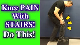 KNEE PAIN WITH STAIRS?! DO THIS! | Dr Wil & Dr K