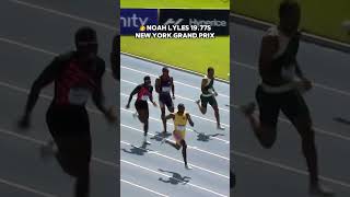 Noah Lyles WINS Men’s 200m NYCGP 19.77s