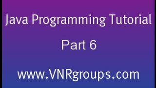 Java Programming Tutorial - Part 6 - IF Statements