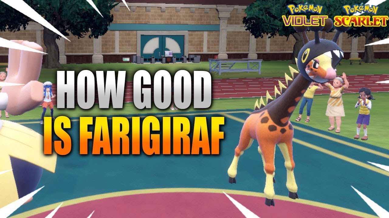 How Good Is Farigiraf Pokémon Scarlet And Violet Vgc 2023 Youtube