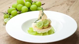 Vacherin muscat ~with rosemary scent~【assiette dessert】