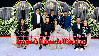 Jovan \u0026 Nirjona's Wedding || Zaalima || Wahab Raj || Jovan Wedding