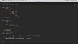 Python Ex Machina Easter Egg Hidden Message within the Code