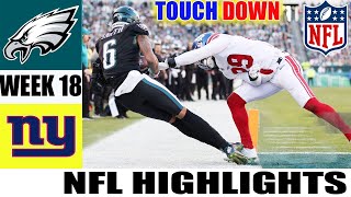 Eagles Vs. Giants WEEK 18 FULL GAME [1st -Qtr] Highlights | NFL Highlights 2024