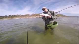 Marc with his first seatrout ever