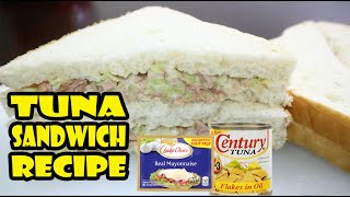 BEST TUNA SANDWICH RECIPE | HOW TO MAKE TUNA SANDWICH WITH MAYO