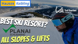 Schladming Planai , Haus, Ski Amade, 2022 Part 1| Is it the best ski resort? All pistes & lifts