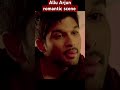 allu arjun kiss 💋 karne ka style shorts romantic southmovie