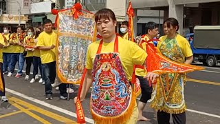 玄天上帝女乩操寶/太子女乩踩炮/關聖帝君女乩/玄天上帝/參禮-新營太子宮進香團（桃園慈鳳宮）