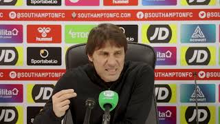 "I'M REALLY UPSET. I TRIED TO HIDE THE SITUATION!" Conte Walks Out of Press Conference