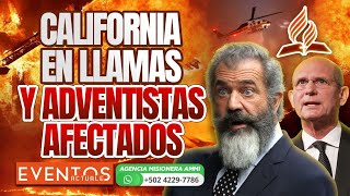 🔴CALIF0RNIA en LLAMAS y ADVENTISTAS desplazados 😱‼️