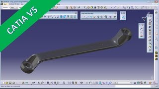 Userwish 8 - Ringspanner - Catia v5 Training - Simple version