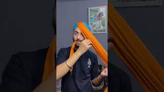 Turban shorts #turbantutorial #turbanstyle #wmk #turban #lover #trending #viral #shorts #edit #pagg