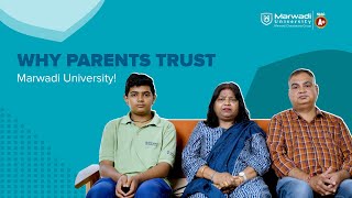 Why Parents Trust Marwadi University | ft. Dev A. Tanti