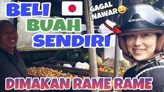 Istri Jepang nyoba makan Durian dll