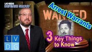 Arrest warrants in Nevada - 3 key things to know