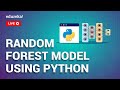 Developing a Random Forest Model using Python | Random Forest Tutorial | Python Training | Edureka