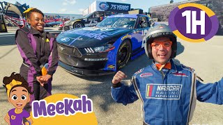 Blippi, Meekah, and the Fastest Cars Ever! 🚦 | 1 HR OF MEEKAH! | Educational Videos for Kids