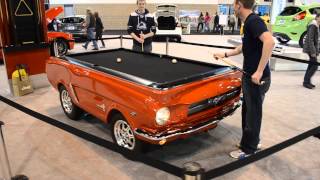 1967 Ford Mustang Pool Table