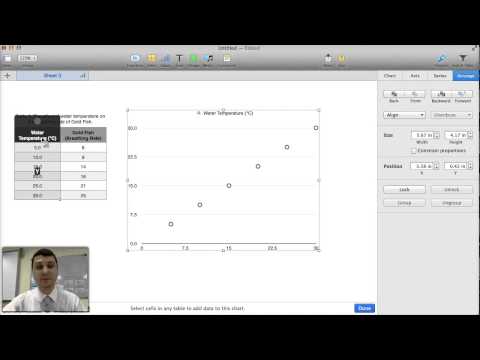 How to make a chart (graph) using Apple Numbers How to make a chart (graph) using Apple Numbers