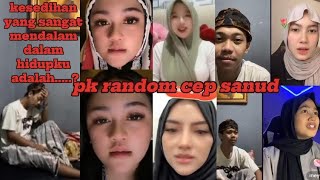 cep sanud PK random berhasil kerudungin cewek cantik