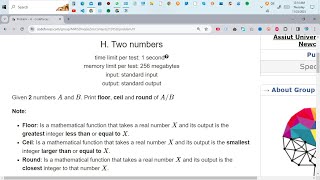 Codeforces Sheet 1 Problem H problem solving | Two Numbers | Sheet 1 Problem H Solution