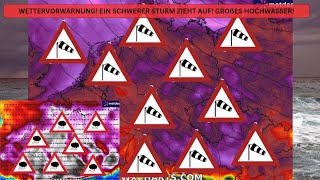 WETTERWARNUNG! Örtlich SCHWERE STURMLAGE \u0026 enorme REGENMASSEN! Turbulente WEIHNACHTEN!