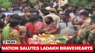 LAC Standoff: Nation Salutes Martyr Sepoy Rajesh Orang, Last Rites Held In West Bengal's Birbhum