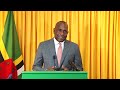 address to the nation by prime minister hon. roosevelt skerrit