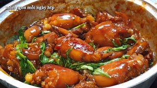 Cách làm ếch kho rau răm ngon đậm vị | món ngon mỗi ngày htp
