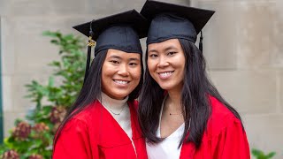 Identical Twins Celebrate Their Boston University Graduation as They Started—Together