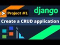 CRUD mastery with Django | Build a CRM application | Django projects | #1
