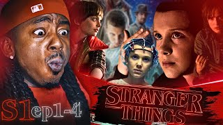 I Finally Watched * Stranger Things *   Reaction Ep 1x1 1x2 1x3 1x4