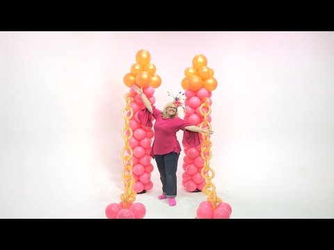 Princess Castle Entryway From Balloons - DIY Tutorial Princess Castle Entryway From Balloons - DIY Tutorial