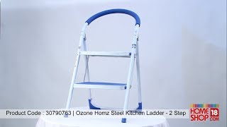 Homeshop18.com - Ozone Homz Steel Kitchen Ladder - 2 Step