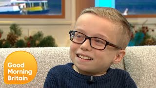 Lenny Rush says playing Tiny Tim was "an incredible experience" | Good Morning Britain