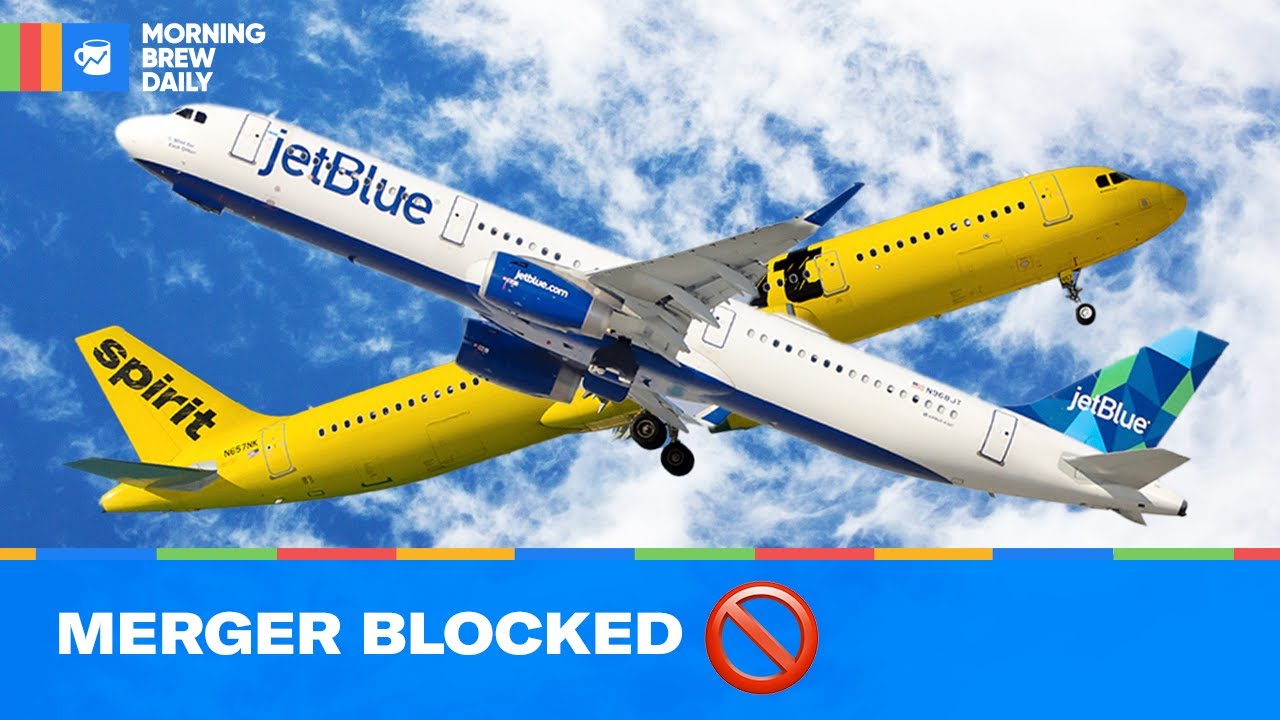 A Federal Judge BLOCKED The Merger Between Spirit And JetBlue - YouTube