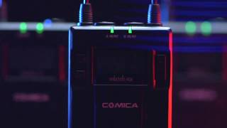 【Introducing】Comica WM300 UHF Metal Wireless Microphone with Dual-transmitters and One Receive